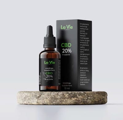 La Vie CBD olie 20% (MCT) - Hoogwaardig en Nederlands nummer 1