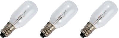 Signaallamp E10 60V 4W - 66 mAh - 3 stuks - T16 Gloeilamp Ø16mm - 35mm - 2500K - Dimbaar