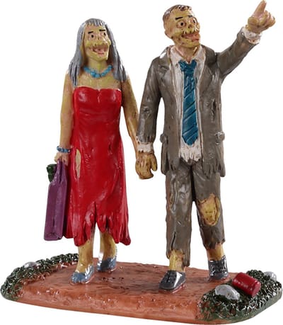 Lemax - Graveyard Partygoers - Kersthuisjes & Kerstdorpen