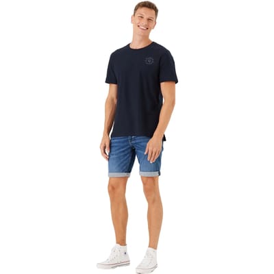 GARCIA Heren Effen Shorts Blauw