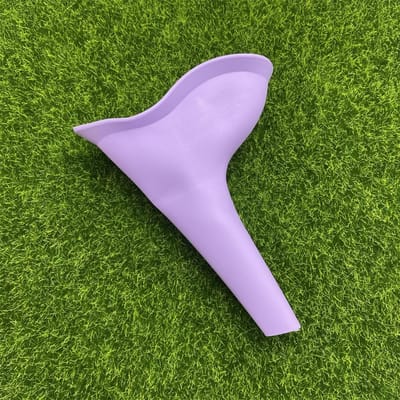 Veldnoodgeval Bijgewerkt Ontwerp Vrouwen Urinoir Buitenactiviteit Reizen Kamperen Lichtgewicht om te Dragen Vrouwelijk Urinoir Zacht Siliconen Urinatieapparaat Staand