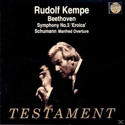 CD ANTONÍN DVORÁK, LUDWIG VAN BEETHOVE - Symfonie 3: Eroica / Manfred Overtu SBT1270 VK Klassiek Gebruikt