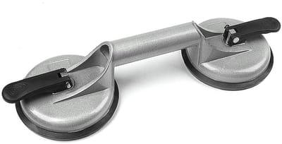 Steennaadzetter Zuignap - Naad Setter Tegel - Platen Verbindingen - Horizontale Zuigkracht - 155KG - Zwart