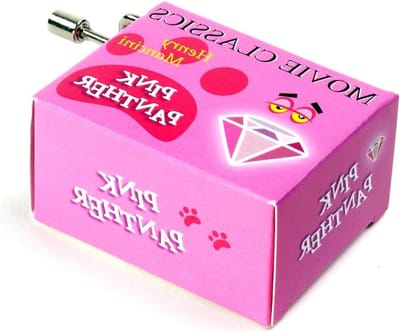 Muziekdoos - Draaiorgel - Vrolijke Melodieën - Resonantiehout - 6 x 4 x 3 cm - Roze