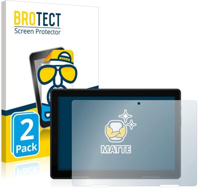 BROTECT - Screenprotector voor MEDION Lifetab E10814 - Folie Beschermfolie matte 2 Stuks