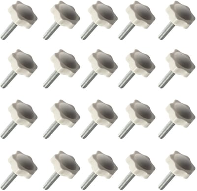 Cosensi- Handklem 20 Stuks - Sterknop Aanscherping - Duimschroef - Koolstofstaal - Anticorrosie - Eenvoudig te installeren - Draaiknop