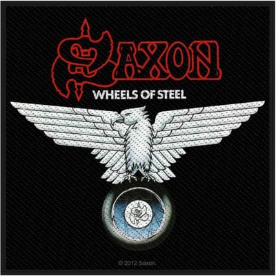 Saxon - Wheels Of Steel Patch - Multicolours