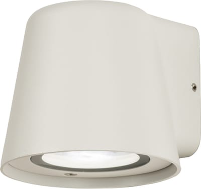 Lumidora Wandlamp 74861 - Voor buiten - ABBAN - GU10 - Wit - Metaal - Buitenlamp - Badkamerlamp - IP54