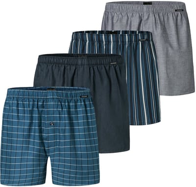 Schiesser Heren boxershort 4 pack Web