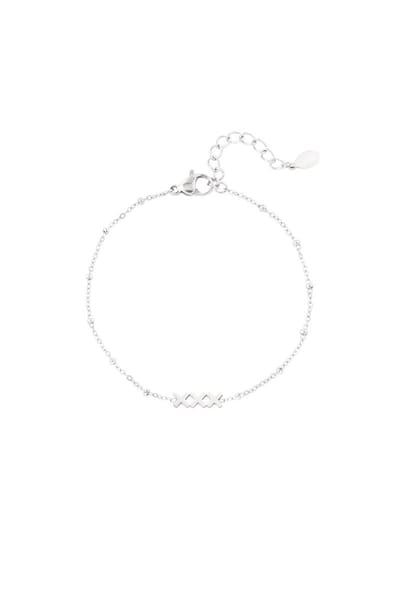 Bijoutheek Armband (Sieraad) XXX Amsterdam Zilver