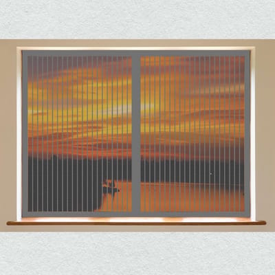 Magnetisch Hor voor Deur 150 x 155 cm - Insectenwering Zonder Boren voor Balkon en Patio