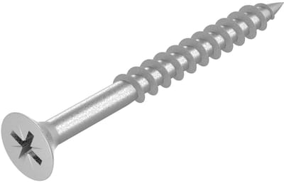 Spaanplaatschroeven RVS V2A 4x40 mm met Gedeeltelijke Schroefdraad - Kruiskop PZ - 200 Stuks