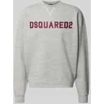 sweatshirt met gestikt logo