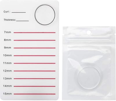 Dailygoods- Wimpershouder - Zachte Valse Wimpers Houder - Oversized Grafting Palet - Staande Palette voor Wimpers - Ideaal voor Wimperextensions - Wimperspalette