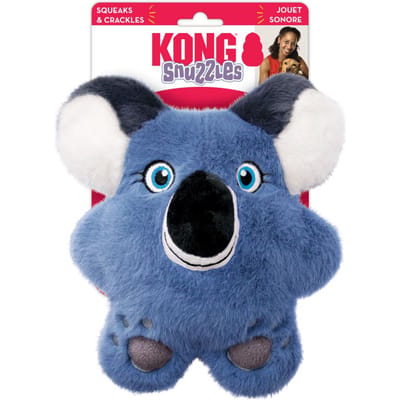 KONG Snuzzles Koala Hondenknuffel - Blauw | 22.5 x 22 x 9.5 cm