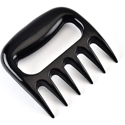 BBQ Accessoires Vleesversnipperaar Sterke Pulled Pork Trekker BBQ Vork Berenklauw Fruit Groente Snijders Kookgereedschap black