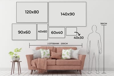 Muurstickers - Sticker Folie - Bos - Stenen - Doorkijk - Pad - Blauwe regen - 90x60 cm - Plakfolie - Muurstickers Kinderkamer - Zelfklevend Behang - Zelfklevend behangpapier - Stickerfolie