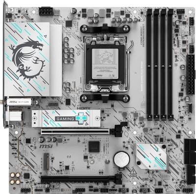 MSI B840M GAMING PLUS Wi-Fi 6E - Moederbord - AMD B840 - Ryzen 9000 Ondersteuning - RGB LED