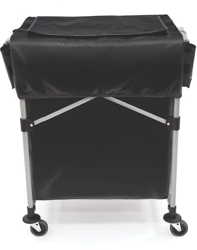 X-Cart Cover - Opbergtas Kar - Schoonmaak Organisatie - Snelle Toegang Deksel - 150L Model - Zwart
