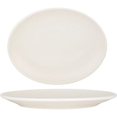 Bonna Serveerschaal - Pure Dot - Porselein - 31x24 cm - set van 2
