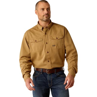 Werkjas Ariat Rebar Washed Twill