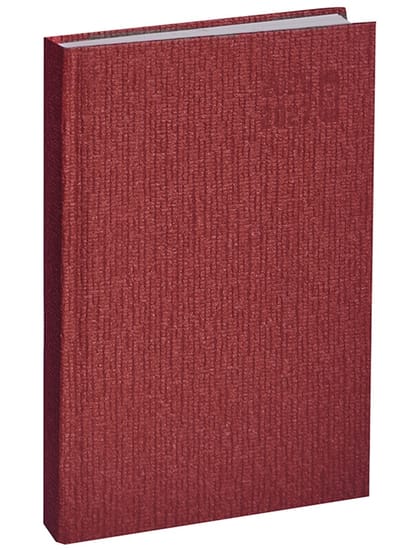 Brepols agenda 2026-2027 - ECO DECO - Schoolagenda - 1 dag per pagina - Gebonden - Dagoverzicht - Rood - 11.5 x 16.9 cm