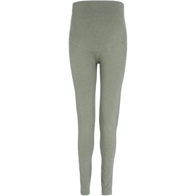 Baby's Only Zwangerschapsbroek Glow - Zwangerschapslegging gemaakt uit 95% viscose en 5% elastaan - Urban Green - S
