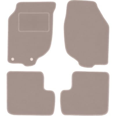 Beige veloursmatten voor: Rover 25 hatchback (1999-2005)