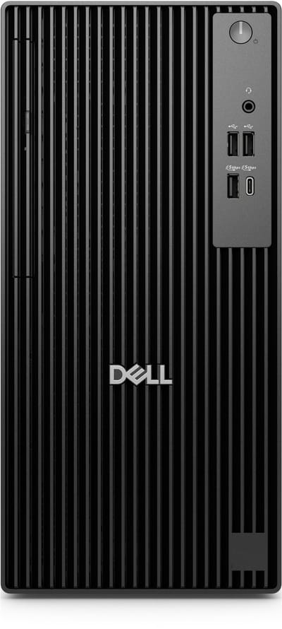 DELL Pro QCT1255 AMD Ryzen™ 3 8300G 8 GB DDR5-SDRAM 512 GB SSD Windows 11 Pro Tower PC Zwart