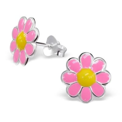 Oorknopjes-bloem roze geel