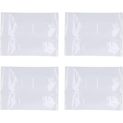 10 Pièces Protecteur Transparent Anti-Griffes pour Meubles en PVC Ruban Protecteur Anti-Griffes pour Chat pour Canapé 30x40cm XL white