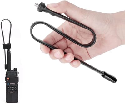 Vouwantenne Dualband VHF/UHF (136-520Mhz) met SMA Female-aansluiting voor Portofoons