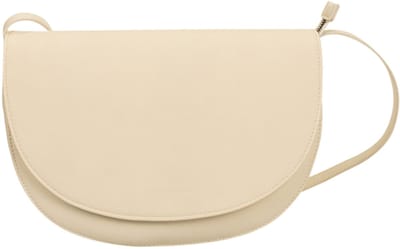 Monk and Anna - Soma half moon bag - Schoudertas Dames | Stone - 30 x 6 x 19,3 cm