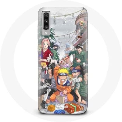 Coque pour Samsung Galaxy A50 Naruto Christmas Day Anime Manga