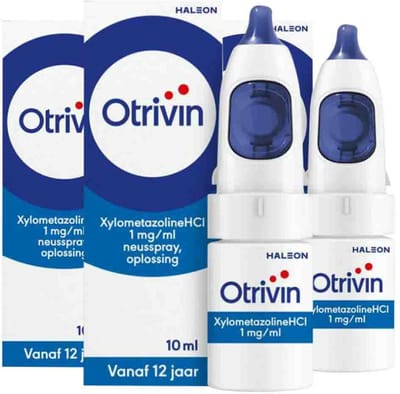 Otrivin Neusspray 1mg/ml XylometazolineHCI - 3 x 10 ml