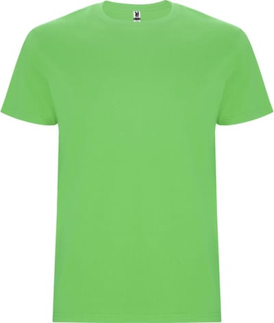4 Pack T-shirts unisex met korte mouwen, 190 gram 'Stafford' Oasis Groen - S