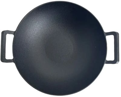 Wokpan Wok 14 Inch Gietijzer