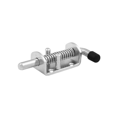 Grendel met open veer 150 mm - metaal