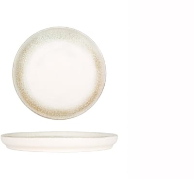Kütahya Porselen Dessertbord - Glow - Porselein - 19 cm - set van 6