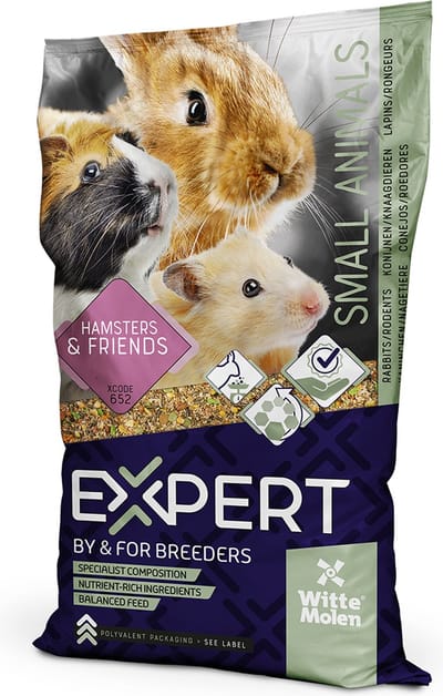 Witte Molen - Knaagdierenvoer - Knaagdier - Expert Hamsters & Friends 5kg - 1st