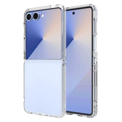 Accezz Hoesje - Geschikt voor Samsung Galaxy Z Flip 7 - Xtreme Impact Backcover 2.0 - Transparant