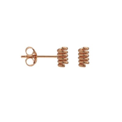 Karma Symbols Oorbel XL Spiral Rosé M1644
