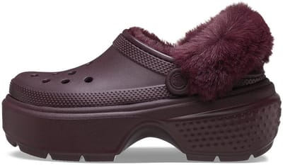 Crocs Stomp Lined Clog Dark Cherry Maat 41/42 M8/W10