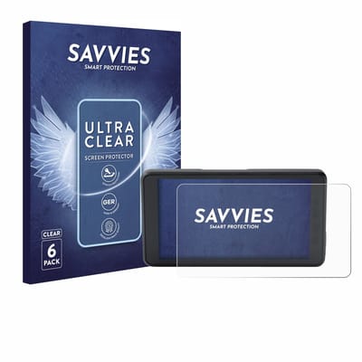 Savvies - Screenprotector voor BMW ConnectedRide Navigator Full Cover - Folie Beschermfolie transparant 6 Stuks
