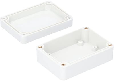 Universele elektrische projectbehuizing 158 x 90 x 60 mm waterdicht voor buiten en binnen