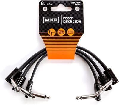 Accessories/MXR/CABLES / Patch/Slim Jack patch cable 15cm, pack of 3