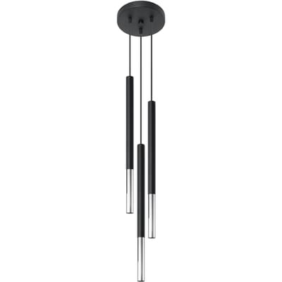 ARENIO 3 Hanglamp Zwart Chroom 08.747.87 LUMILO + LED Lampen