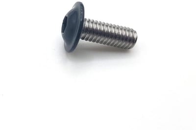 Metaalschroeven Koepelkop - Antracietgrijs Bevestigers - Klusprojecten Buiten - Roestvrij Staal A2 - M6 x 16 mm - Antracietgrijs
