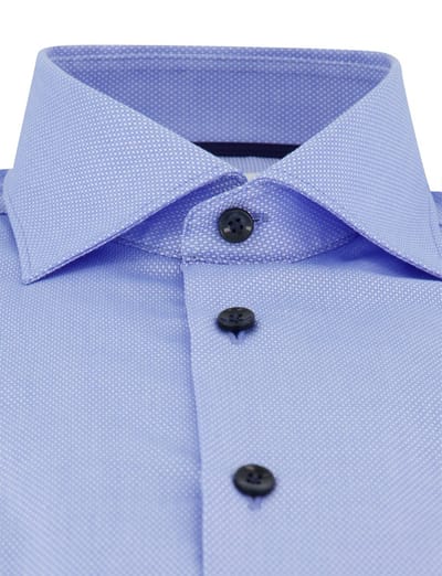 Overhemd John Miller blauw geprint