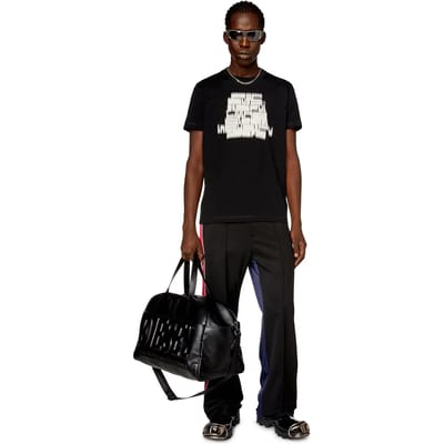 Diesel Diegor N1 T-shirt Met Korte Mouwen Zwart S Man